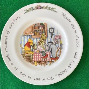 Disney Royal Doulton Winnie the Pooh Dinner Plate